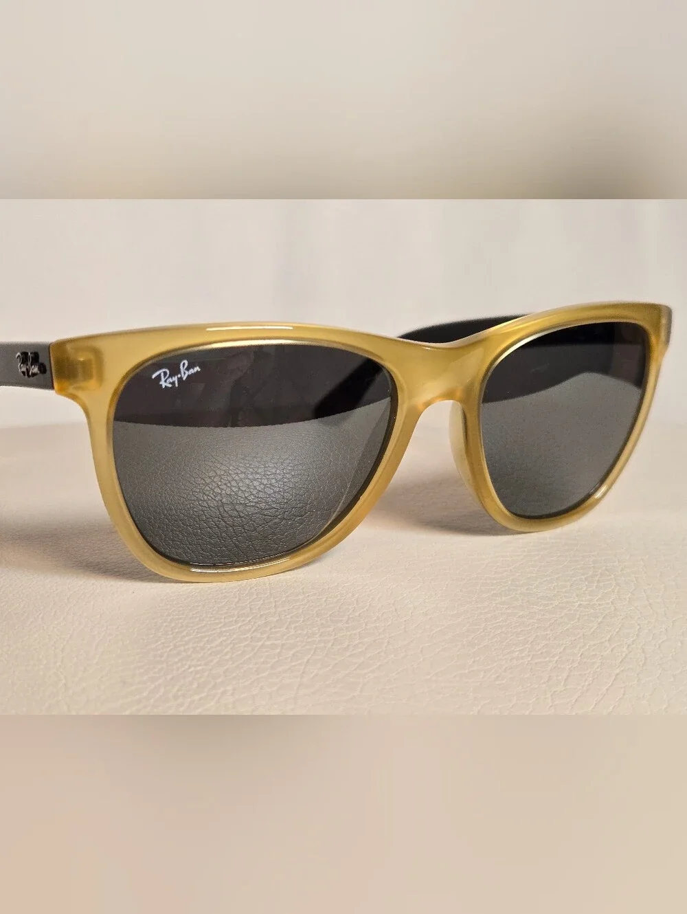 Ray-Ban RB4184 Sunglasses - Honey Frame with Mirror Lenses